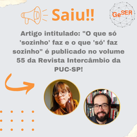 Artigo intitulado: "O que só 'sozinho' faz e o que "só" faz sozinho" é publicado na Revista Intercâmbio da PUC-SP