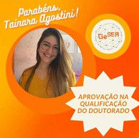 Qualificação de doutorado da Tainara Agostini